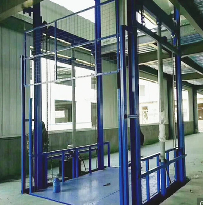 آسانسور باربری تجاری 8 تن 4 طبقه بالابر هیدرولیک 1200 کیلوگرم