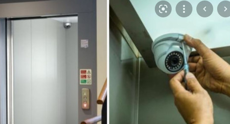 آسانسور دوربین مدار بسته امنیتی آنالوگ