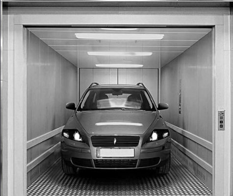 8 طبقه کالا پارکینگ آسانسور 5000 کیلوگرم AC VVVF Drive