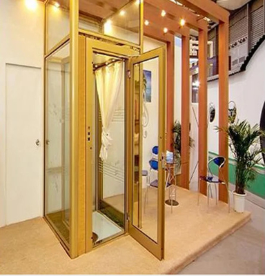 کابین آسانسور 6 نفره مسکونی 630 کیلوگرم استیل ضد زنگ