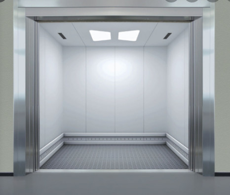 آسانسور خودروی Hairline Stainless Steel Lift 5000KG VVVF