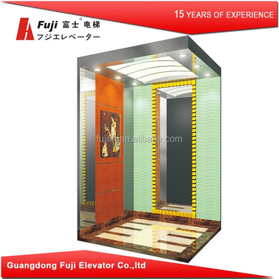 میکروکنترلر Hydraulic Mrl Elevator PM Gearless Drive 630KG 5 Passenger Lift