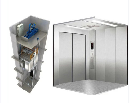 میکروکنترلر MRL Gearless Elevator 1300KG 12 Personless Machine Roomless